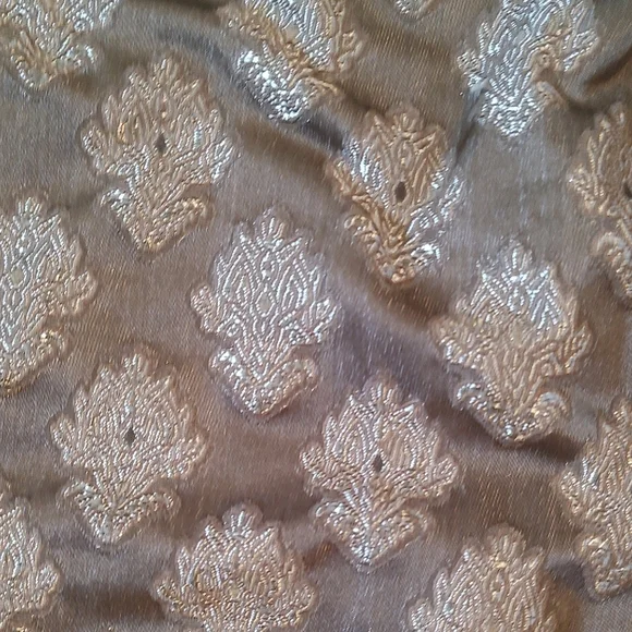 My Tribe Ladies Green Waterproof Vest with Brown Leather Detail Size Large EUC - Picture 6 of 14